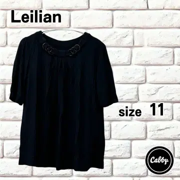 Leilian 레리안 상의 7부 소매