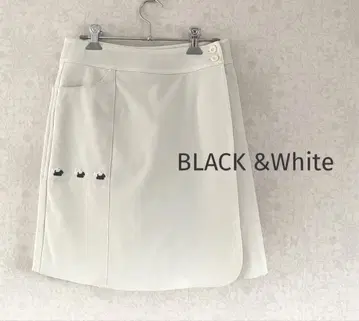 BLACK & White 큐롯 스커트 size1