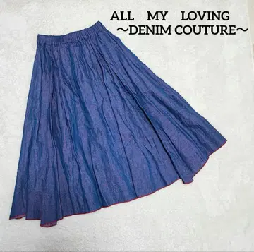 ALL MY LOVING ~DENIM COUTURE~ 스커트 린넨 55%