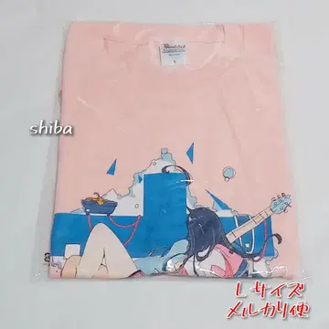 신정 다이스케 리차드 티셔츠 L 사이즈 핑크
