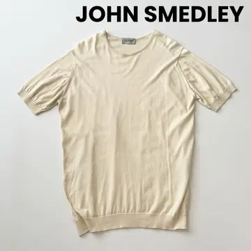 JOHN SMEDLEY 존스메들리 코튼 크루넥 니트 T
