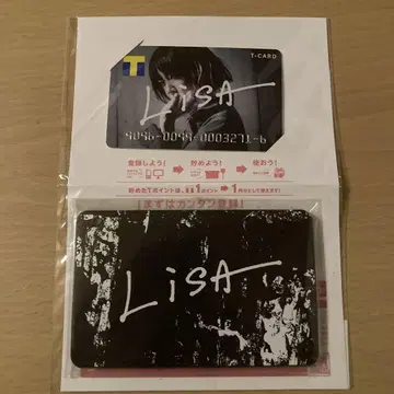 LiSA T 카드와 슬라이드 카드 케이스 세트