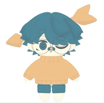 Eve icon 봉제 인형 Under Blue