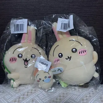 치이카와 토끼가 가득한 쿠지 봉제 인형 3종 세트
