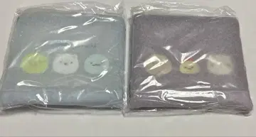 스미코구라시 메쉬 미니 파우치 퍼플 블루 2개 세트