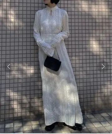 빈티지 스타일 레이스 드레스