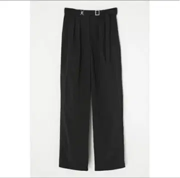 택 포함 MOUSSY 마우지 팬츠 와이드 팬츠 슬랙스 비즈니스
