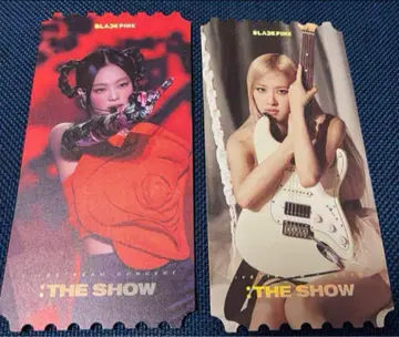 Blackpink Jennie Rose The show YG 셀렉 혜택