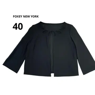 FOXEY NEW YORK 자켓 가디건 볼레로 브라 40