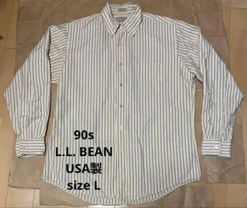 90s L.L. BEAN 엘엘빈 버튼 다운 셔츠 USA제 L