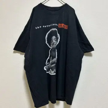 The Notorious B.i.g 노트리어스 빅 티셔츠 블랙 2XL