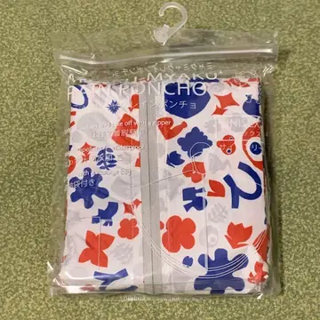오사카 간사이 엑스포 얏쿠얏쿠 코미야쿠 레인 판초 레인코트 컬러풀