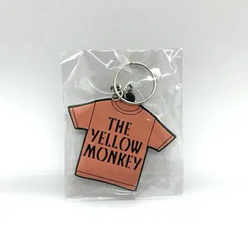 THE YELLOW MONKEY 티셔츠형 키링 & 프리 페이퍼