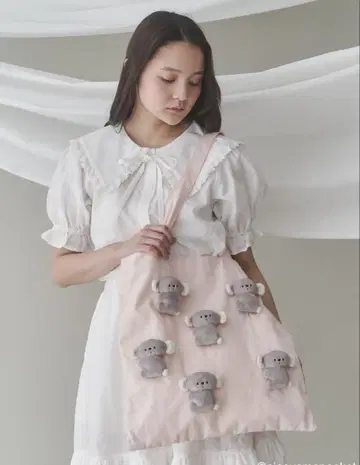 택 포함 메리 제니 니코야마 포케 앉은 코알라 봉제 인형 토트