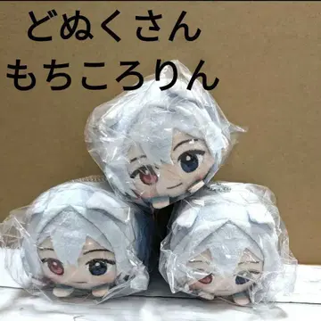 컬러풀 피치 도누쿠 모치코로린 3개 세트 극락탕 마스코트