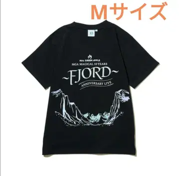 미개봉 새상품 미세스 FJORD 피요르드 라이브 티셔츠 M 사이즈 블랙