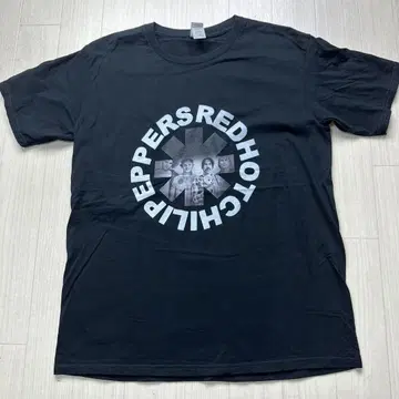 RED HOT CHILI PEPPERS 레드 핫 칠리 페퍼스 L 블랙