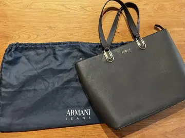 새상품 Armani Jeans 비즈니스 토트백 가죽