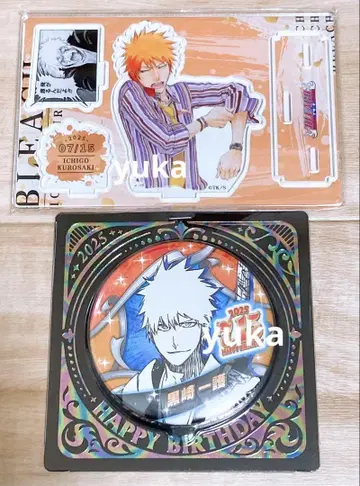 BLEACH 쿠로사키 이치고 생일 캔뱃지 명장면 디오라마 피규어 2025