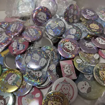 치이카와 토끼 하치와레 캔뱃지 모음