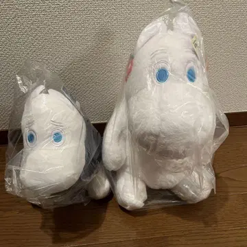 무민 봉제 인형 2개 세트