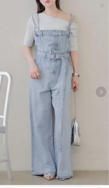 chico 라이트 블루 데님 살로펫