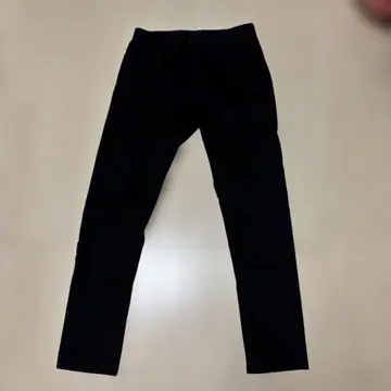 새상품 유니클로 EZY 청바지 M 블랙 검정
