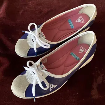 르꼬끄 스니커즈 펌프스 24cm 네이비