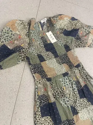 새상품 Sea New York 패치워크 M