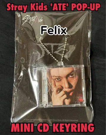 스키즈 한국 팝업 ATE [필릭스] 미니 CD 키링
