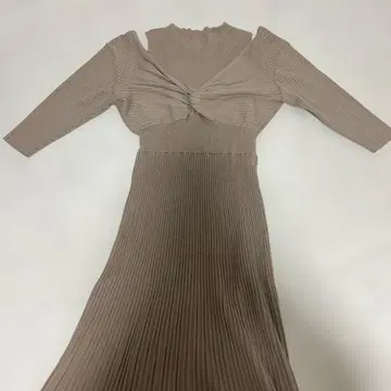 LILY BROWN 릴리 브라운 레이어드 니트 원피스