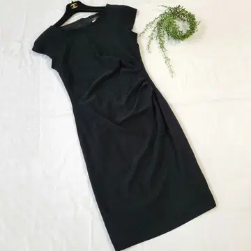 빅 사이즈 Max Mara 개더 드레스 원피스