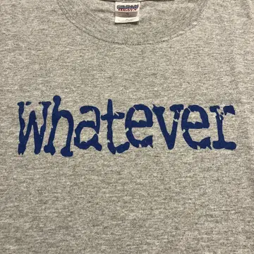 whatever 티셔츠 기업 물품