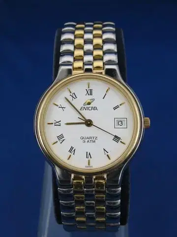 ENICAR 에니카 3ATM SWISS 955 359 쿼츠 워치