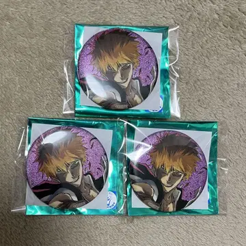 BLEACH WORLD 글리터 캔뱃지 쿠로사키 이치고 홀로그램