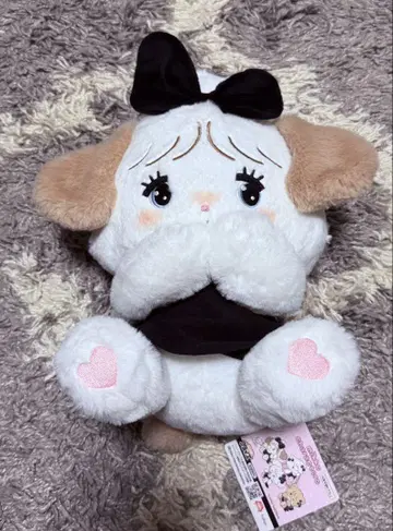 mikko characters BLACK RIBBON 봉제 인형 수플레