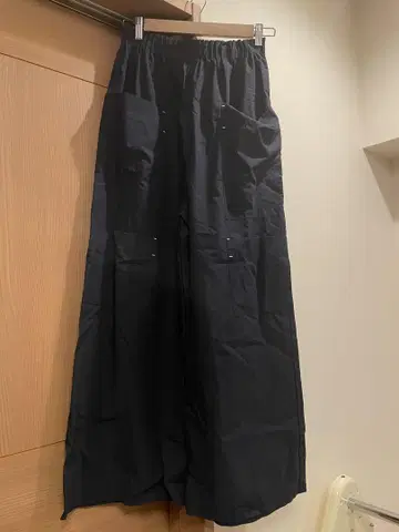나곤스탠스 캐주얼 팬츠 롱 바지 M 여성용 블랙 팬츠