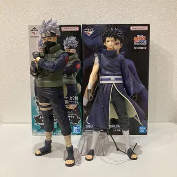 NARUTO 카카시 샤린간 오비토 2개 세트 제일복권 피규어