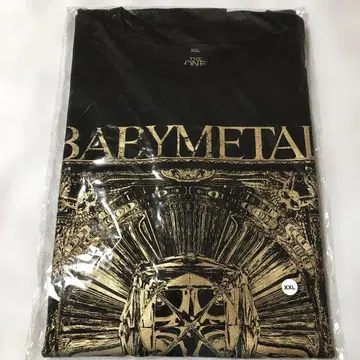 BABYMETAL THE ONE 2025 티셔츠 한정 컬러 GOLD