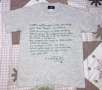 ciatre 로고 티셔츠