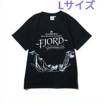 미개봉 새상품 미세스 FJORD 피요르드 라이브 티셔츠 L 사이즈 블랙