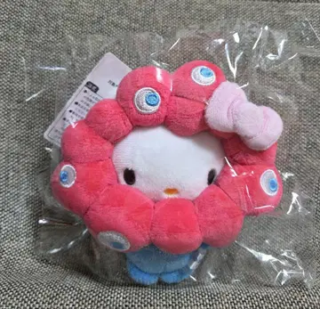 오사카 만국 박람회 회장 한정판 산리오 변신 봉제 인형 헬로키티