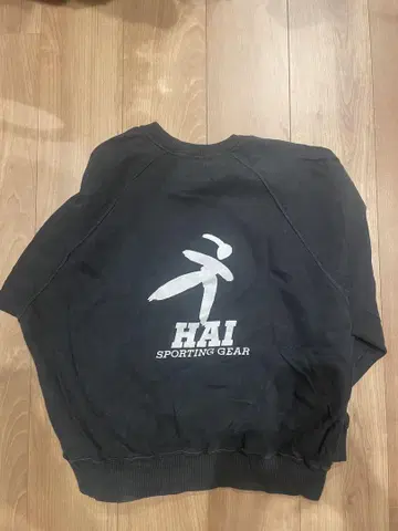 HAI SPORTS GEAR 로고스 맨투맨