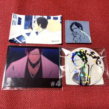 BLEACH 112 아콘 캔뱃지 스티커 클리어 카드
