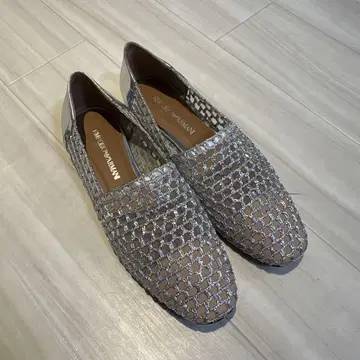 EMPORIOARMANI 엠포리오 아르마니 플랫 펌프스 23.7cm
