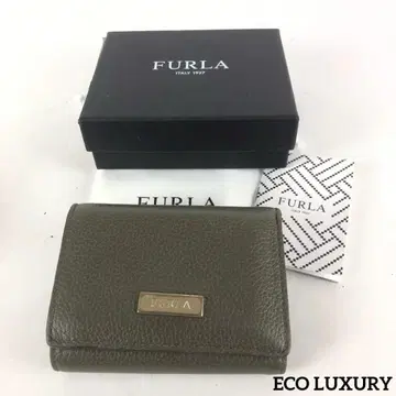 FURLA 훌라 지갑 카키 여성용 브랜드