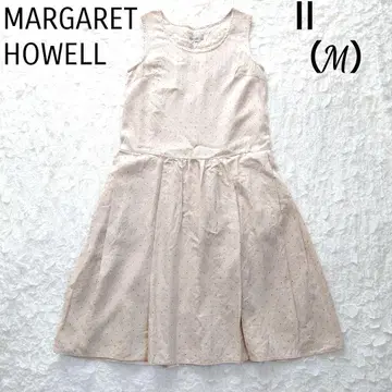 MARGARETHOWELL 마가렛 호웰 린넨 원피스 도트