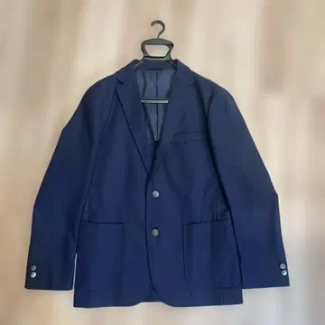 GREEN LABEL RELAXING 네이비 블루 테일러드 자켓