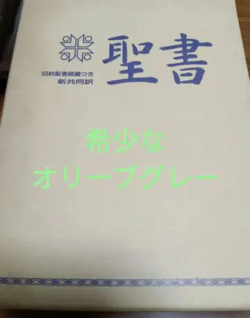 신공동역 성경 구약 성경 속편 포함 절판 레어 NI55DC