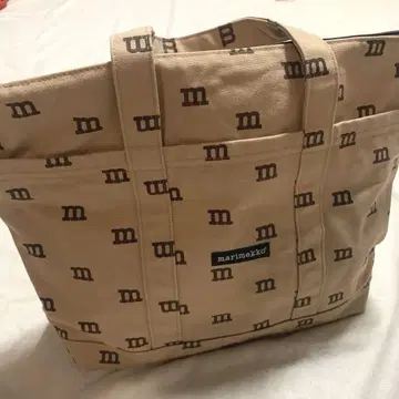 마리메꼬 marimekko 로고 매니아 토트백